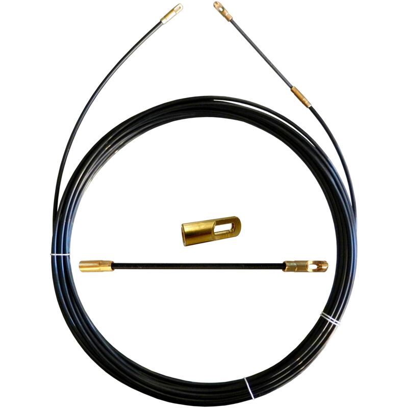 Stak Sonda tiracavi in nylon, Nero, ø 3 mm, 15