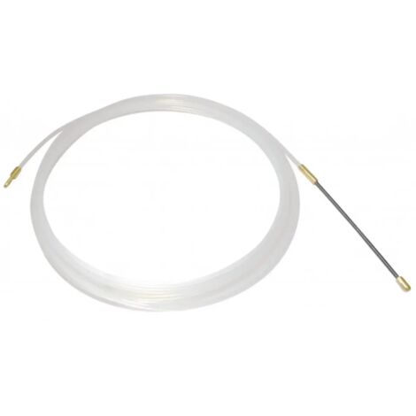 sonda tirafilo elettrico passacavo tirafili nylon 0,4mm bianco 10 mt
