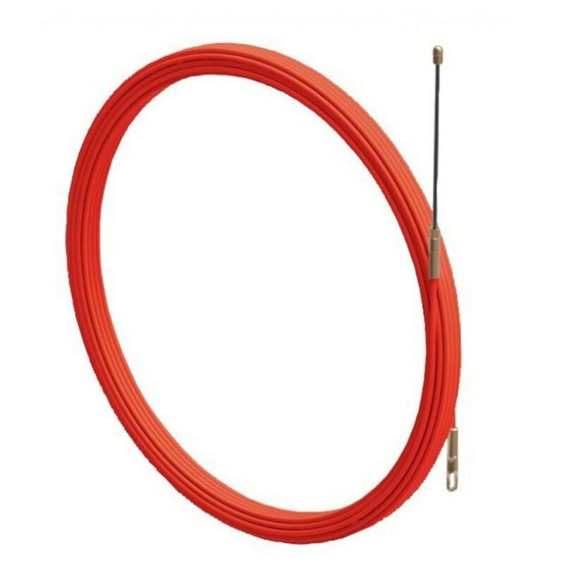 Arnocanali - Sonde en acier tire-fils 30mt 4mm orange A4.030