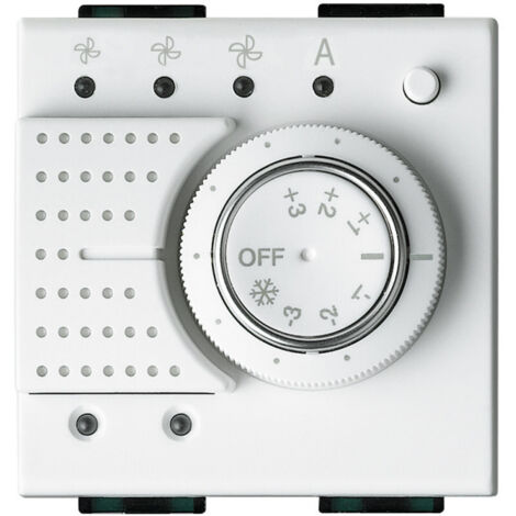 Sonde avec commande pour ventilo-convecteur Livinglight MyHOME BUS blanc (N4692FAN)