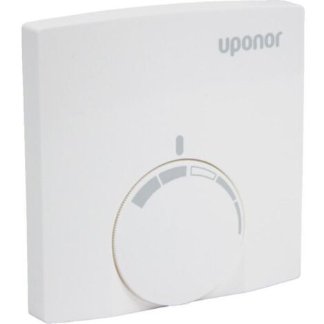 Sonde d&39ambiance Uponor Base 1058422 blanc , 230 V, avec échelle