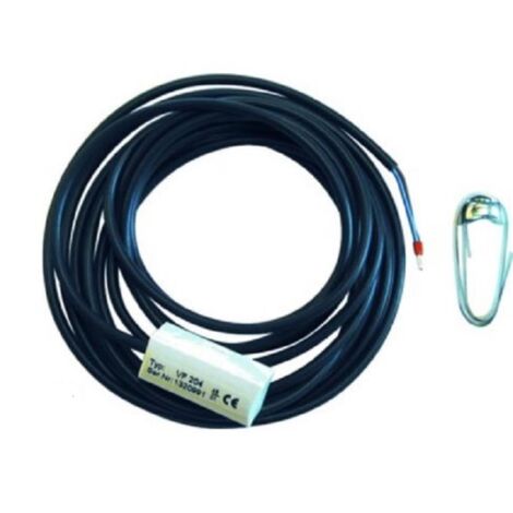 Sonde d'applique additionnelle pour chaudière - Coloris: noir