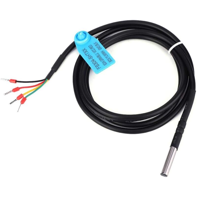 Sonde de capteur, Interface I2C Température et humidité du Sol Sonde Testeur d'humidité du Sol Mètre de Surveillance de capteur étanche