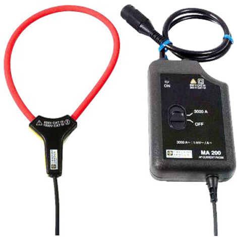 Sonde de courant Miniflex MA200 Enroulement de Rogowski, 3kA ac ( Prix pour 1 )