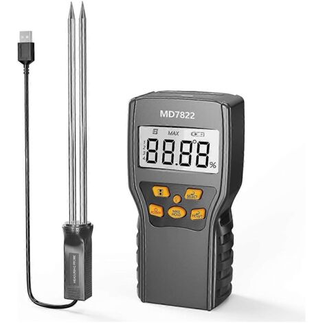 Sonde de mesure d'humidité pour foin, graminées de pâturage (voir illustration)