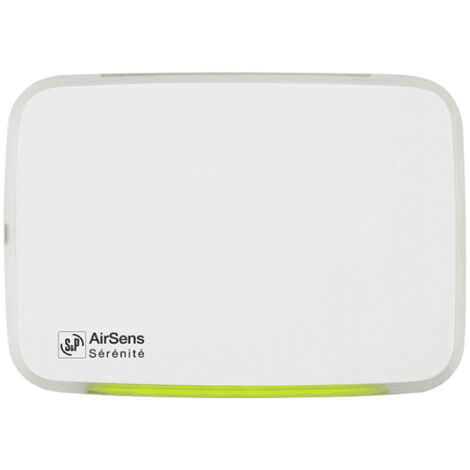 Sonde de Qualité d'Air Intérieur S&P Airsens avec Visualisation du Niveau de Pollution Connectable ModBus - 700130