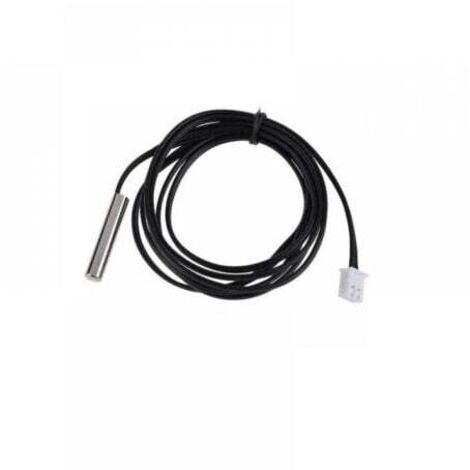 Sonde de température 1M haute précision NTC 10K / B3435 résistant à l'eau sonde de température de câble de thermistance