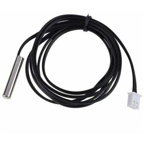 Sonde de température 1M haute précision NTC 10K / B3435 résistant à l'eau sonde de température de câble de thermistance