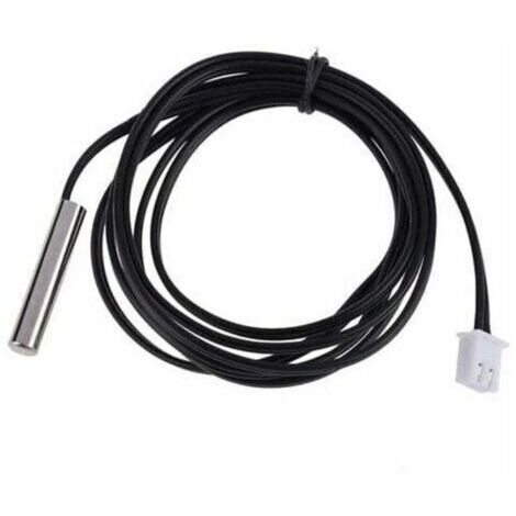 Sonde de température 1M haute précision NTC 10K / B3435 résistant à l'eau sonde de température de câble de thermistance