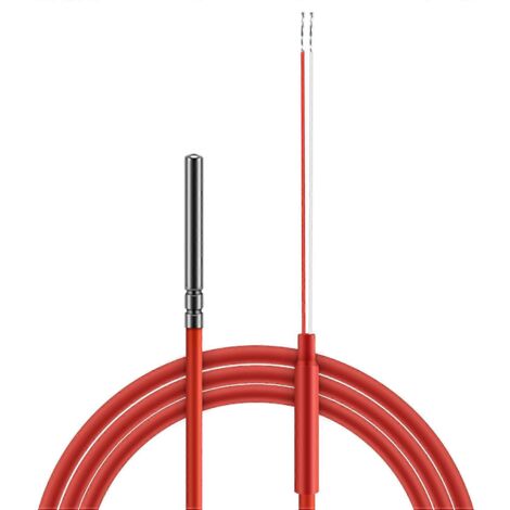Sonde de température PT1000 à 2 fils, thermistance, sonde de 1,5 mètre, 45 mm x 5 mm