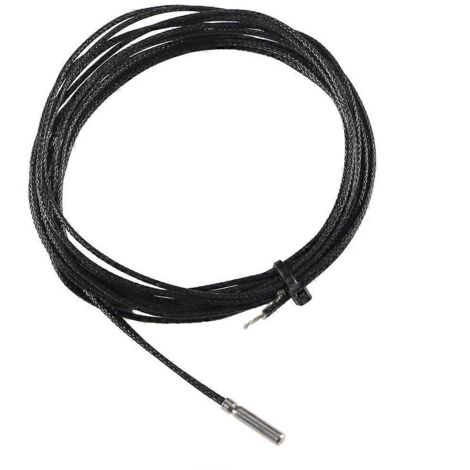 Sonde de température Pt1000 de 3 mm de diamètre, câble de 150 cm (59,06 pouces).
