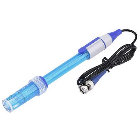 Sonde d'électrode pH rechargeable avec connecteur BNC pour aquarium