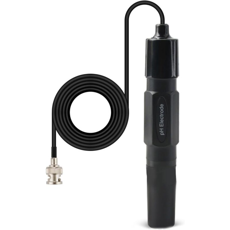 Sonde électrode pour aquaculture, piscine et recherche, BNC, 2 fils de 09 m (PH)