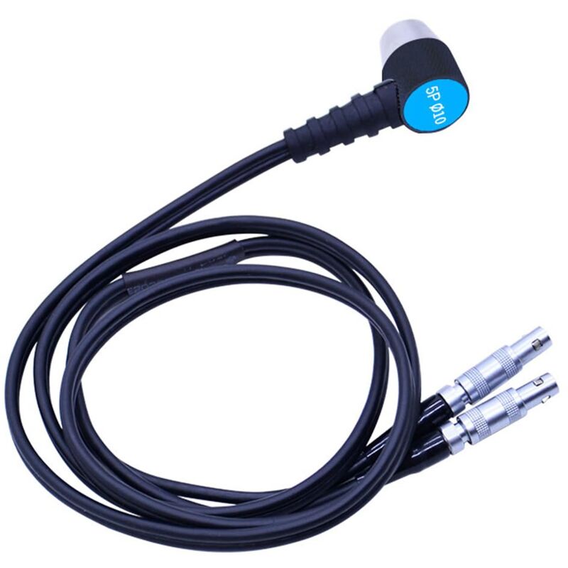 Sonde pour testeur d'épaisseur à ultrasons, diamètre 10 mm/5 MHz, compatible avec GM100, GM100+, GM130, GT1100, GT1130, WT100A et WT130A