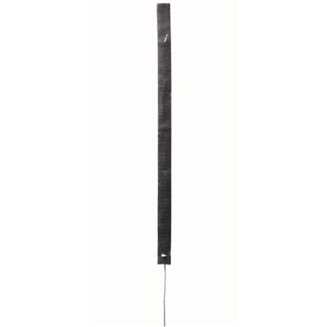 Sonde pour tuyau (Ø 120 mm) - Largeur bande: 20 mm - Longueur bande: 395 mm - Tuyau Ø 120 mm - Noir