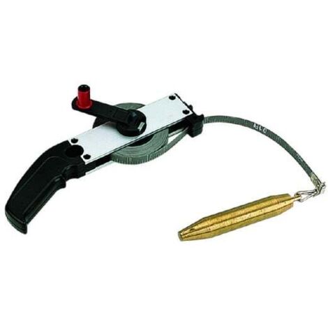 Sonde ruban inox METRICA 39273V – 20 m avec mallette ergonomique