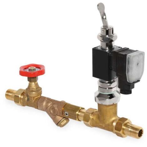 Sonderangebot  AQUA Armaturengruppe DN 15 24 V mit Magnet-Selbstschlussventil 40090421