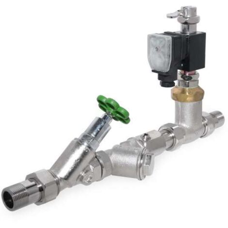  Sonderangebot  AQUA Armaturengruppe DN 20 24 V mit Magnet-Selbstschlussventil 40090431