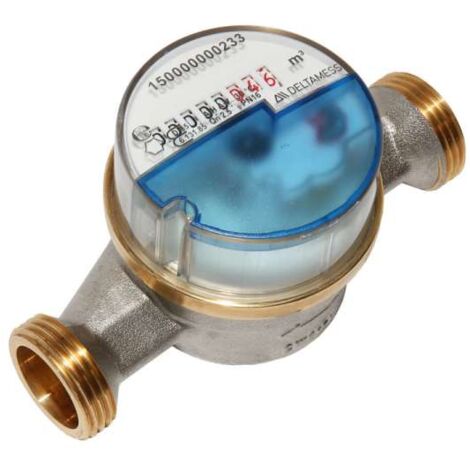 Sonderangebot Deltamess Wasserzähler Wohnungswasserzähler kalt und warm QN 2,5 130mm Eichjahr 2024