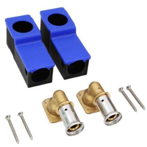 Sonderangebot DoppelpackHenco Wall box 1x blau 1/2"Fx16mm press WBP-1604-BL