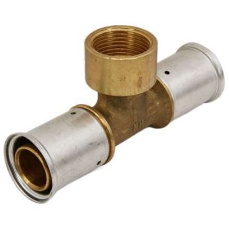 Sonderangebot Henco Messing T-Stück mit IG 32x1"x32