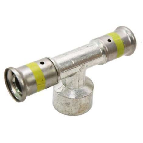 Sonderangebot Henco Stahl (Gas), 20x3/4" Press T-Stück 20x3/4"x20