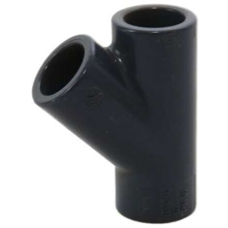Sonderangebot PVC U Kunststoff T-Stück 45° 16x16x16 1020015016000
