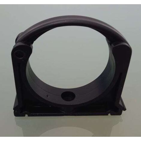 Sonderangebot Rohrklemme mit Bügel aus PP schwarz Schelle für PVC U Rohr Ø75mm 1024222075000