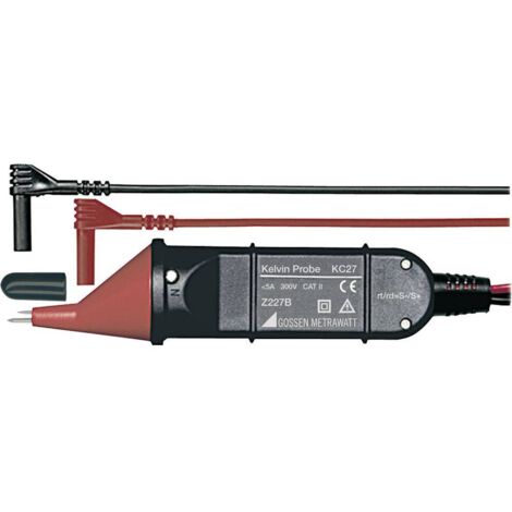 Sondes Kelvin Gossen Metrawatt Z227B KC27-Set Sondes Kelvin KC27-set 1 pc(s) Q57257