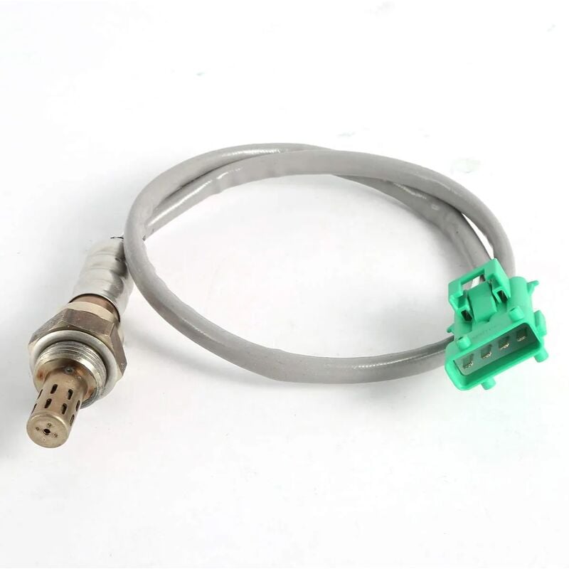 Aougo - Sondes Lambda O2, sonde de sondes Lambda d'oxygène O2 à 4 Broches pour Peugeot 106 206 207 306 406