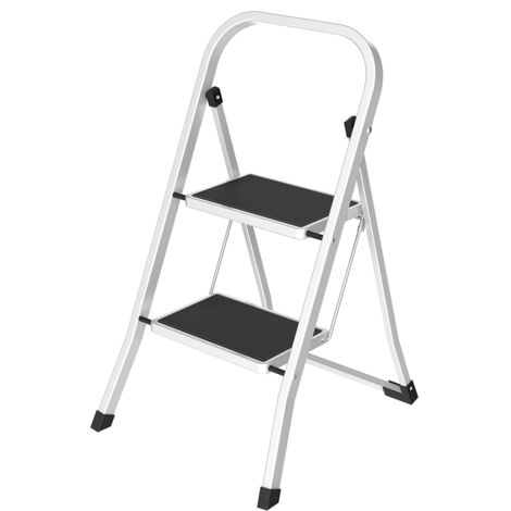 SONECOL taburete metalico 2 peldaños el-02 , Escalera multifunción EL02 Sonecol Escalera multifunción de 2 peldaños Peldaños antideslizantes Fabricada en acero Altu