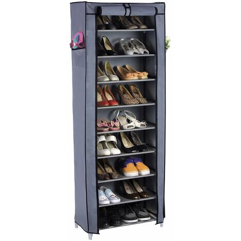 Best Songmics Shoe Rack 10 Tier Shoe Tower Rack Idea