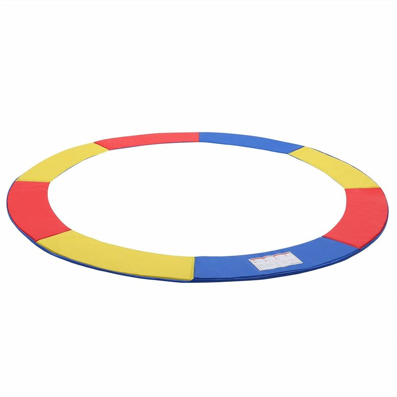 Coussin de protection Ø366cm Multicolore ressorts pour Trampoline STP12RY - multicolore