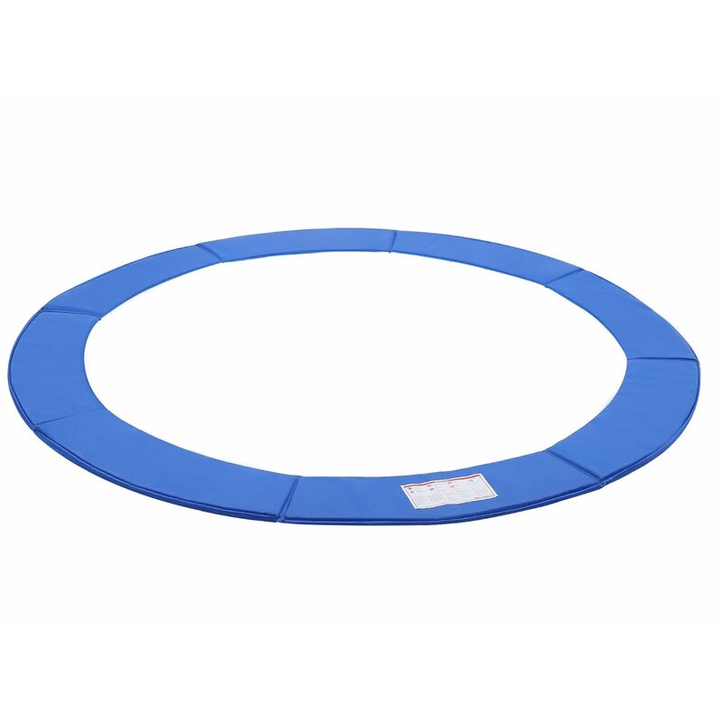Coussin de protection Ø305cm Bleu ressorts pour Trampoline STP10FT - Bleu