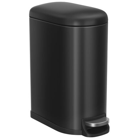 Harbour Housewares 2x 3 Litres En Acier Carré Salle De Bain Poubelle À