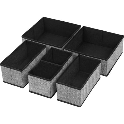 iFCOW Divisori per cassetti, 8 pezzi, in plastica trasparente, espandibili  per cassetti da cucina, organizer per cassetti : : Casa e cucina