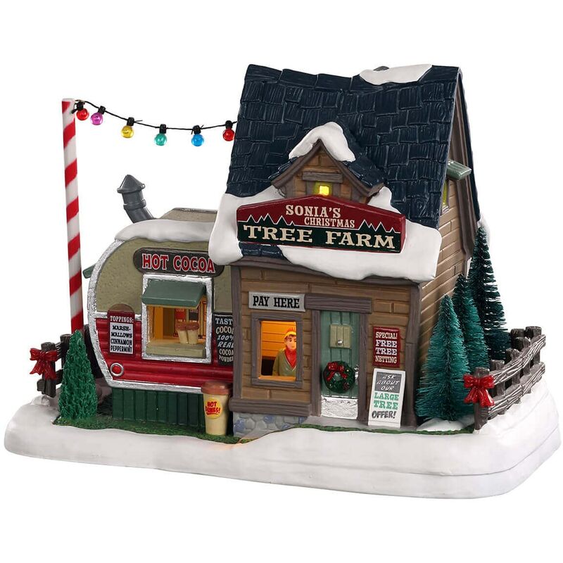 Lemax - Sonia's Weihnachtsbaumfarm - Weihnachtsdorf Baumfarm Von Sonia