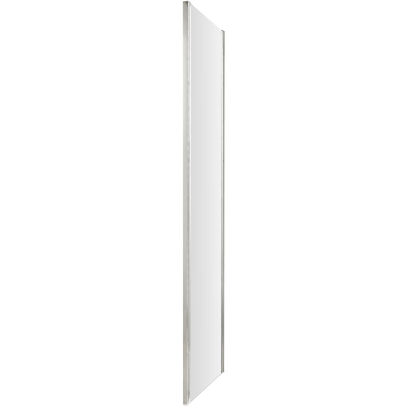 Balterley - 8mm Toughened Safety Glass Shower Side Panel, Chrome, 900mm