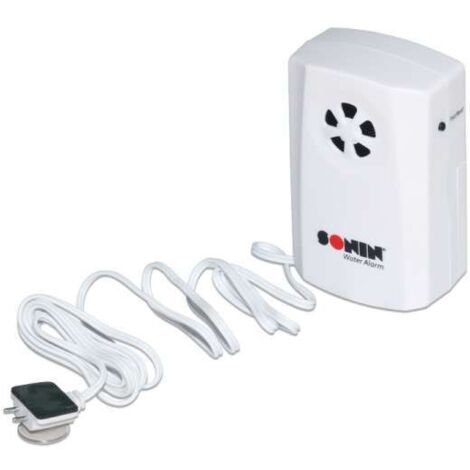 Sonin Wassermelder HW-9 Wasseralarm Alarm Wasser Feuchtemelder inkl. Sensorkabel