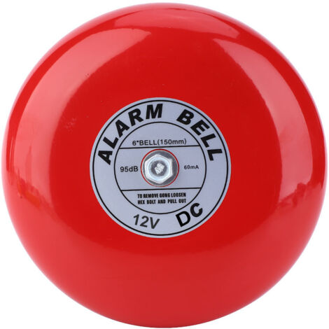 Sonne d'alarme puissante 95dB pour sécurité industrielle et domestique, 12V DC, métallique et étanche