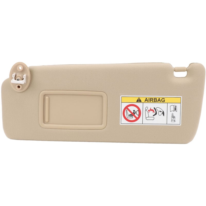 Image of Sonnenblende, Front-Sonnenblende Ersatz-Sonnenblende Beige Sonnenblende für 2010 2023 (Links).