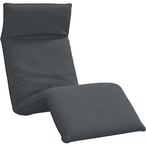 Sonnenliege Klappbar Anthrazit 175x54x8,5 cm Oxford-Gewebe vidaXL