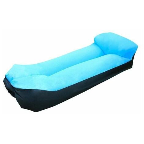 Sonnenliege, Sonnenbett, Chaiselongue, bequeme aufblasbare Liege – tragbarer aufblasbarer Sessel und wasserdichtes, bequemes Sofa – strapazierfähiges Ripstop-Nylongewebe, aufblasbares Sofa für jeden