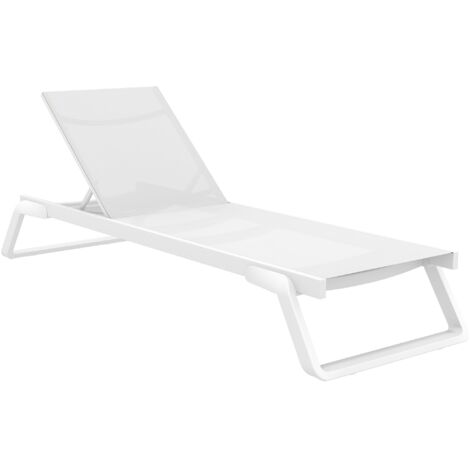 Sonnenliege Tropic weiß