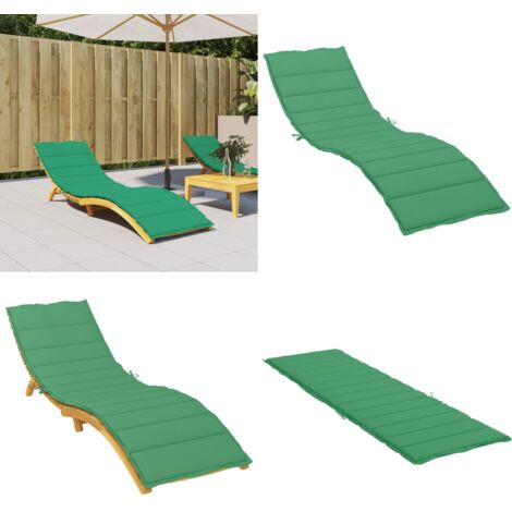 VidaXL Sonnenliegen-Auflage Anthrazit - 200x60x3 Cm Oxford Stoff