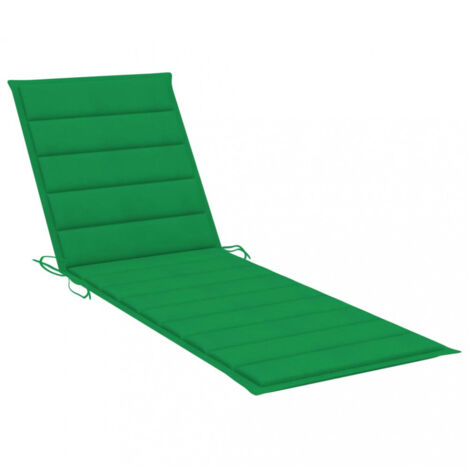Sonnenliegen-Auflage Grün 200x60x3 cm Oxford-Gewebe vidaXL