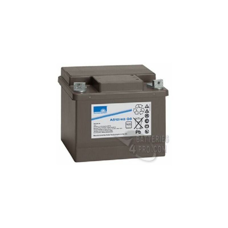 Exide - Sonnenschein plomo Gel 12V 40Ah batería terminales tornillo