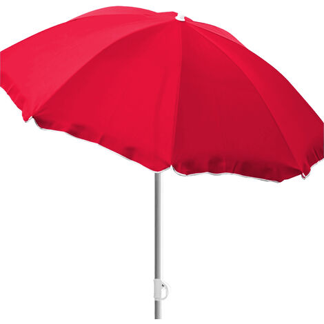 Sonnenschirm rund Ø1,80m Polyester-MMC180N-rot-var