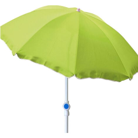 Sonnenschirm rund Ø2m grün Polyester-DMC200P-limegrün