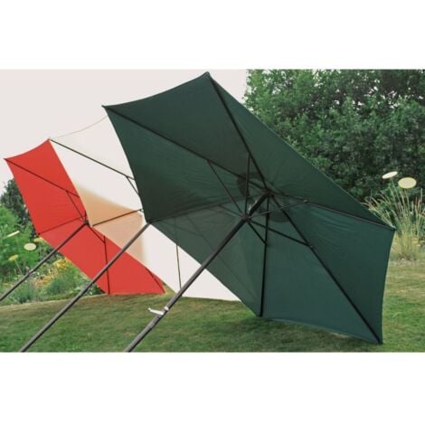 HARMS Sonnenschirm TERRACOTTA Ø 300cm, Stahl/Polyester 180 gr. wasserabweisend